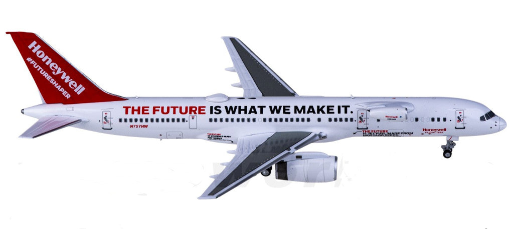1:400 NG Model Honeywell BOEING 757-200 Passenger Plane Diecast Aircraft Model