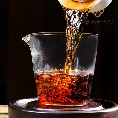 357G Ripe Puer Tea Cake Menghai Yunnan Ancient Tree Compression Fermented Tea -