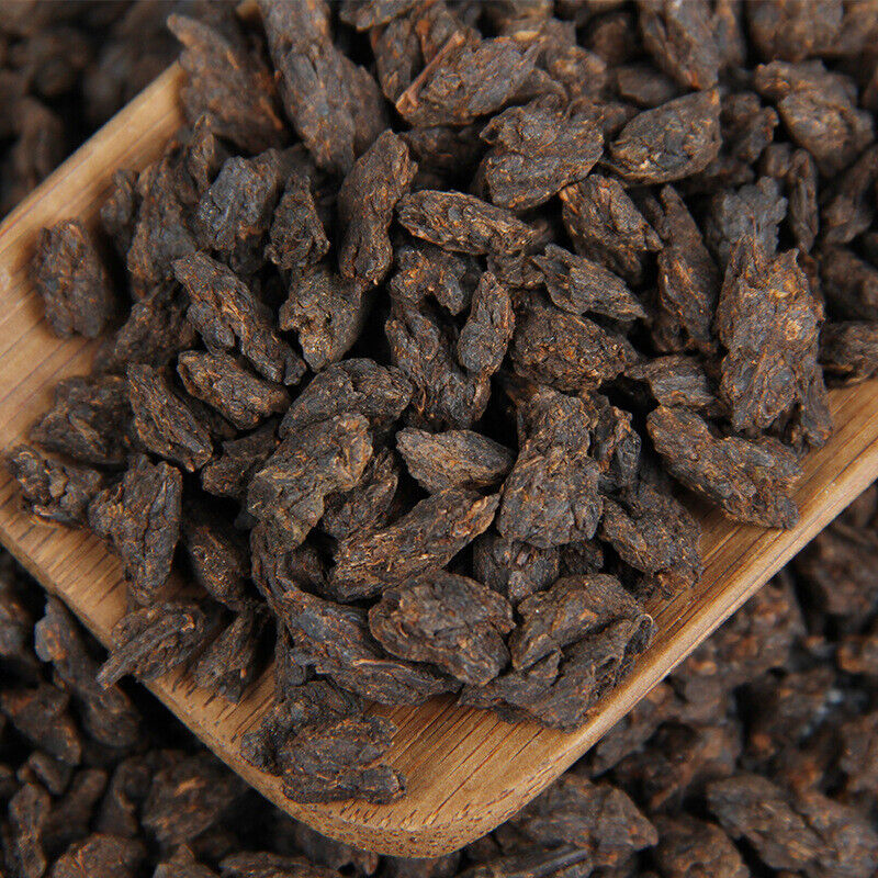 Old Fossil Pu-erh Tea Nuggets Yunnan Pu'er Tea Ripe Glutinous Rice Flavor 500g