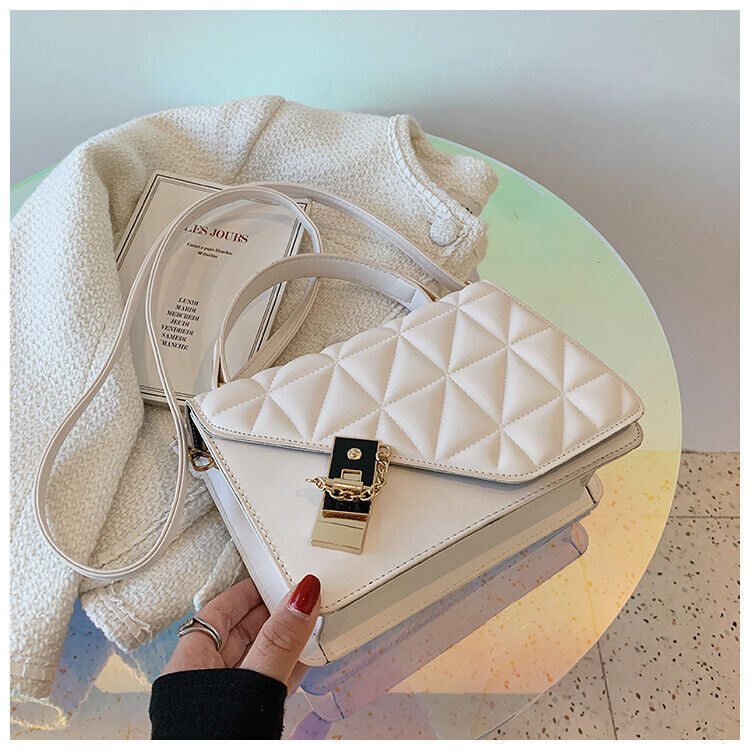 Soft Leather Shoulder Bag Female Fashion High-end One-shoulder Diagonal Bag Girl