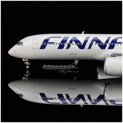 1:400 JC Wings FINNAIR AIRBUS A350-900 Passenger Airplane Diecast Aircraft Model
