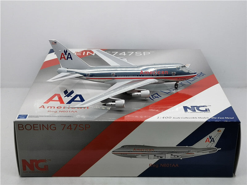 NG MODEL for AMERICAN for BOEING B747SP LUXURYLINER N601AA 1/400 Aircraft Model