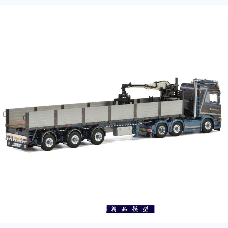 1:50 WSI GerardSerne SCANIA CR20N 6X2 TWIN STEER BRICK TRAILER Diecast Model