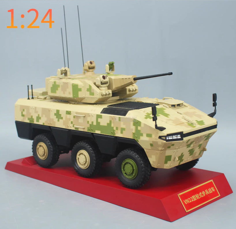 1:24 33CM VN22 Wheeled Infantry Fighting Vehicle IFV Diecast Army Armor Model