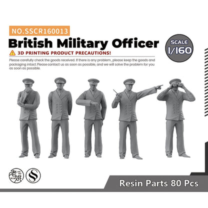 Yao's Studio SSCR160013 1/160 Model Upgrade Parts British Military Officer
