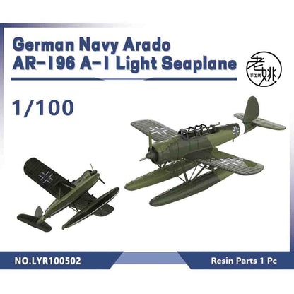 Yao's Studio LYR100502 1/100 Military German Navy Arado AR196 A-1 Light Seaplane