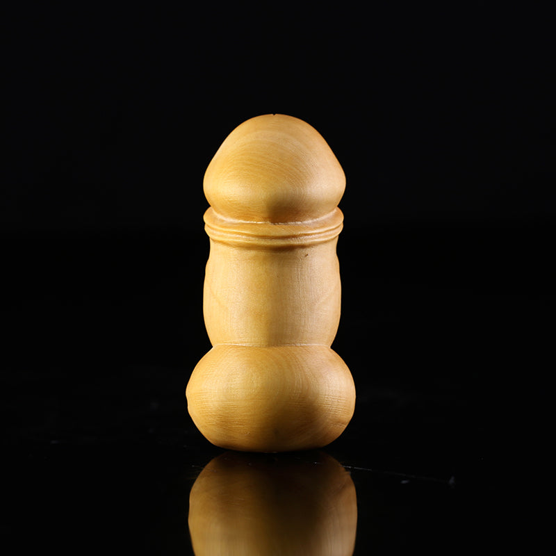 5.8 CM Long Carved Boxwood Carving Figurine Netsuke - Men's Secret