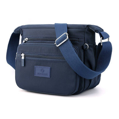 Oxford Cloth Messenger Bag Canvas Leisure Bag Large Shoulder Bag Polyester 1 PC