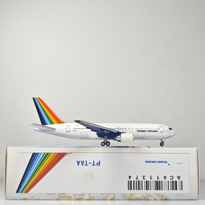 1:400 Aeroclassics Transbrasil B767-200 PT-TAA Passenger Plane Diecast Model