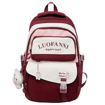 Girl School Bag Women Cute Backpack Lady BookBag College Backpack Laptop