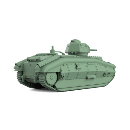 SSMODEL SS200652 1/200 Military Model Kit France B1 Heavy Tank (Phase III)