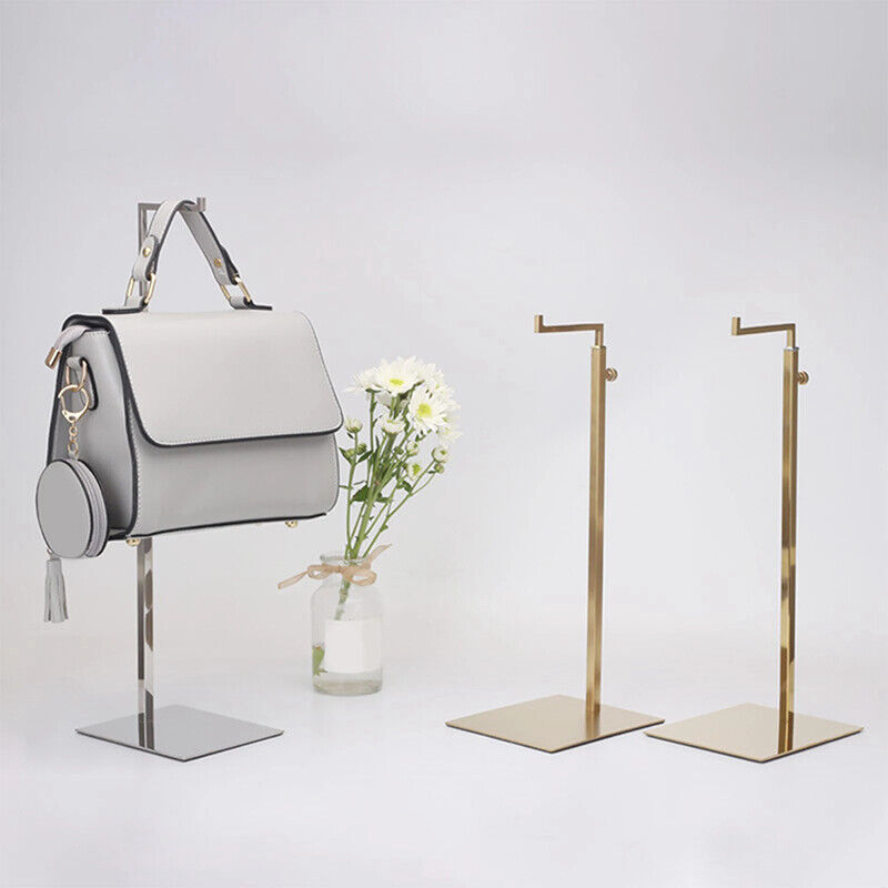 Bag Hanging Display Stand Rack djustable Storage Handbag Purse Hanger Shelf