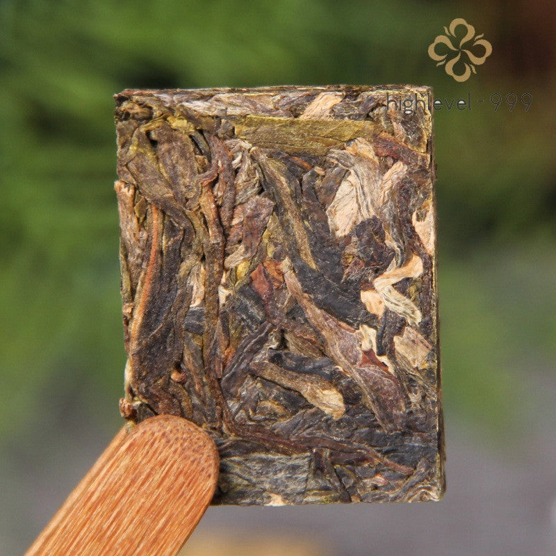 500g Raw Pu-erh Tea Spring Ancient Tree Bingdao Yin Zhuan Mini Square Tea Brick