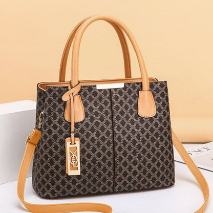 Women Handbags Tassel PU Leather Totes Bag Shoulder Bag Lady
