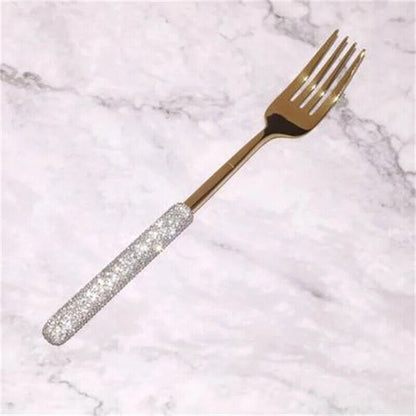 Fork Spoon Knife Silverware Tableware Home Kitchen Dinnerware Wedding