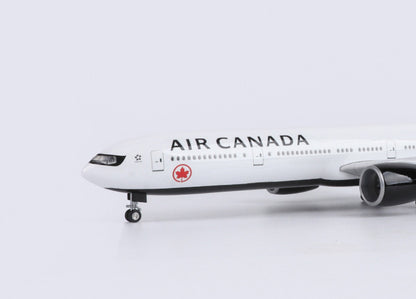 1:157 47CM AIR CANADA BOEING 777-300ER Plane Landing Gear Resin Aircraft Model