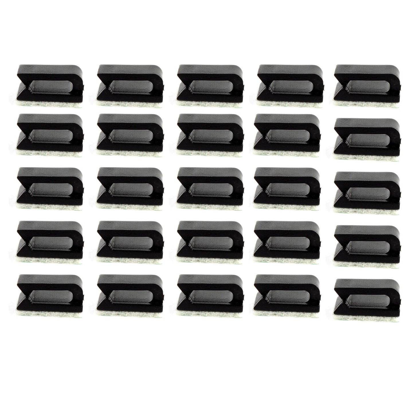 20Pcs Wire Tie Cable Clamp Clip Holder Self-adhesive For Car DVR Detector GPS