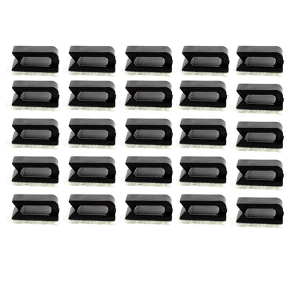 20Pcs Wire Tie Cable Clamp Clip Holder Self-adhesive For Car DVR Detector GPS
