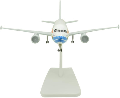 1:400 Air Bus A320 Bangkok Air Fish Painting Metal Airplane Model Plane Toy
