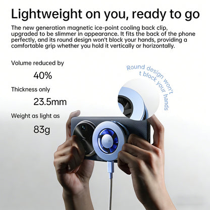 OPPO 27W Mag Cooler for Find 8 Ultra/K13 Turbo –MagSafe, Lightweight Cooling Fan