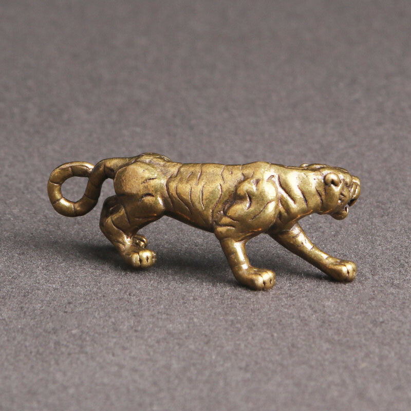 Zodiac Tiger Keychain Pendant for Attracting Wealth and Blessing Pendant