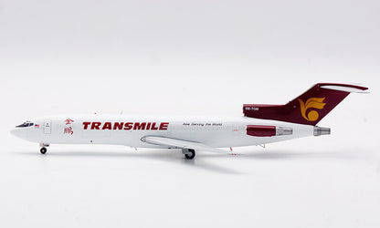 1:200 JC Wings TRANSMILE B727-200F Passenger Airplane Diecast Aircraft Model