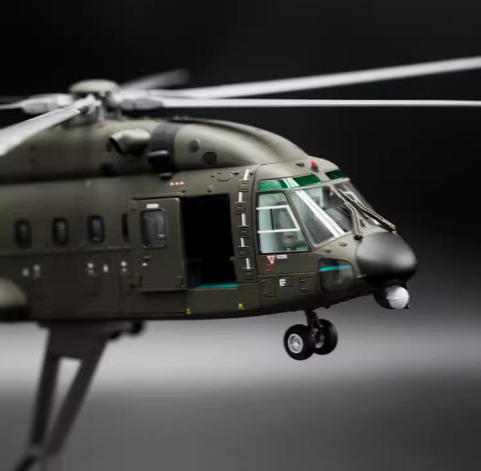 1:55 40CM AVIC Z-8L Attack Helicopter Army Plane Diecast Military Aircraft Model