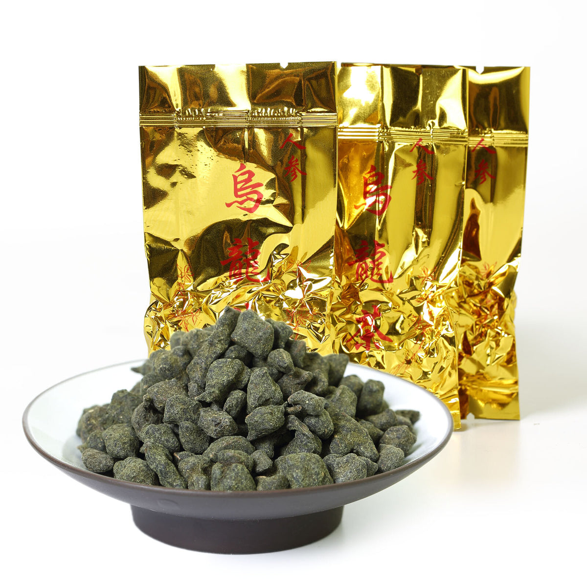 GOARTEA 60Pcs*8g Premium Taiwan Ginseng Oolong Tea Languiren Ginseng Tea EZ-Bag-