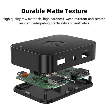 New Bluetooth 5.4 Receiver Wireless Audio Adapter RCA/AUX/Type-C/USB interface