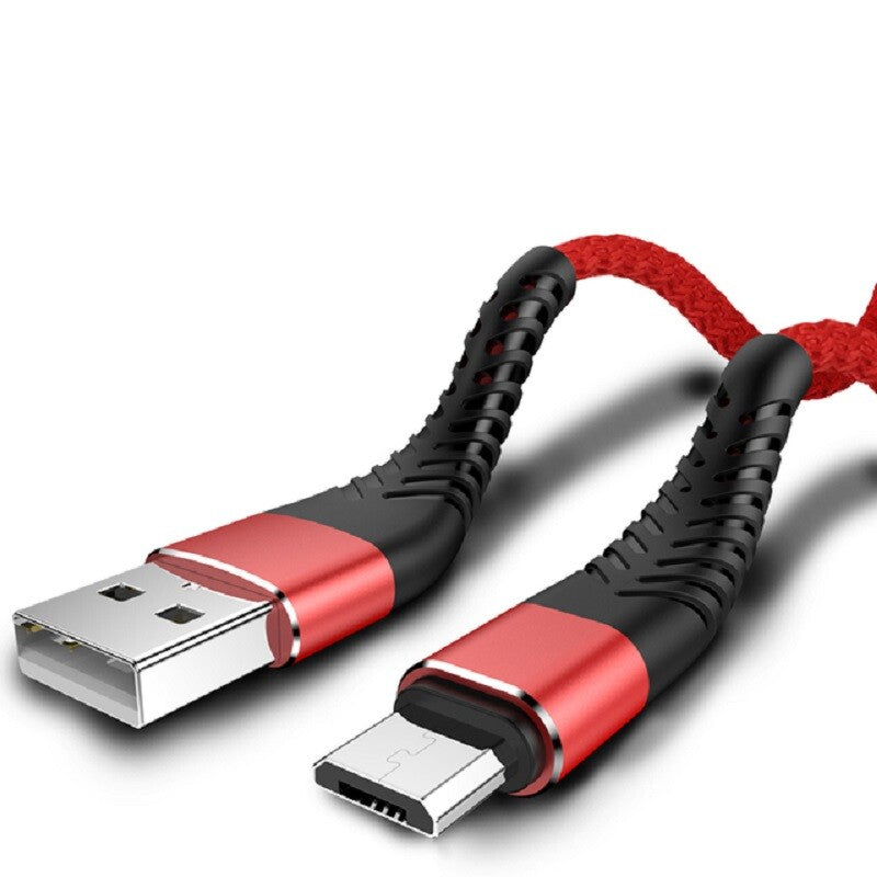 Heavy Duty Micro USB Fast Charger Data Cable Cord For Samsung LOT Android HTC LG