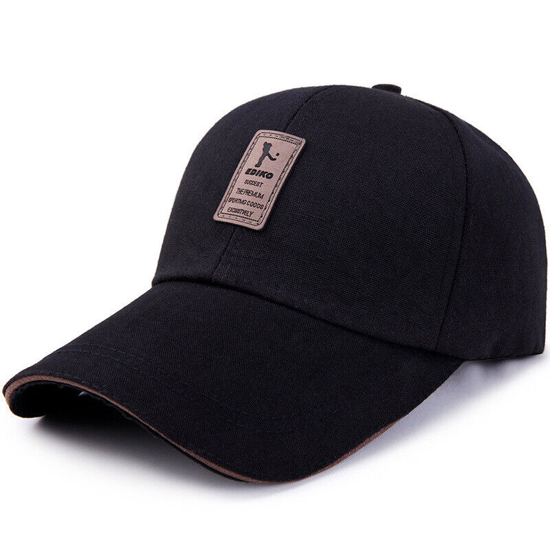 Unisex Canvas Washed Baseball Ball Cap Golf Outdoor Sport Adjustable Hat Sun Hat