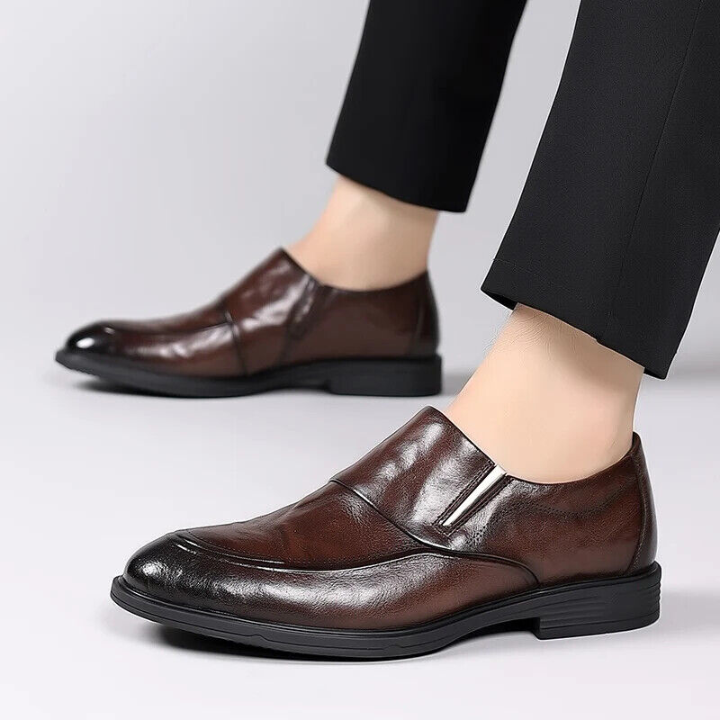 Business Shoes Men Loafers Dress Oxfords Men's Wedding Shoe Footwear Male Flat