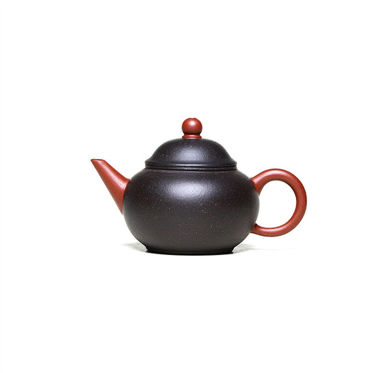 120ml Chinese Pottery Zisha Tea Pot Black Galaxy Clay Exquisite Two Color Teapot
