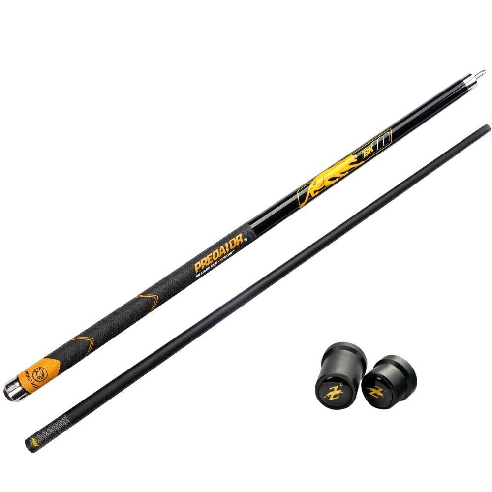 Carbon Fiber Billiard Cue Stick Unilock Punch Jump Break Accessories Silica Wrap