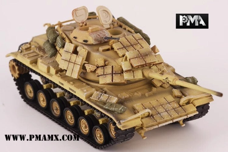 1/72 PMA US M60A1 Reactive Armour 1990 Gulf War Tank Express Logo Finished Model