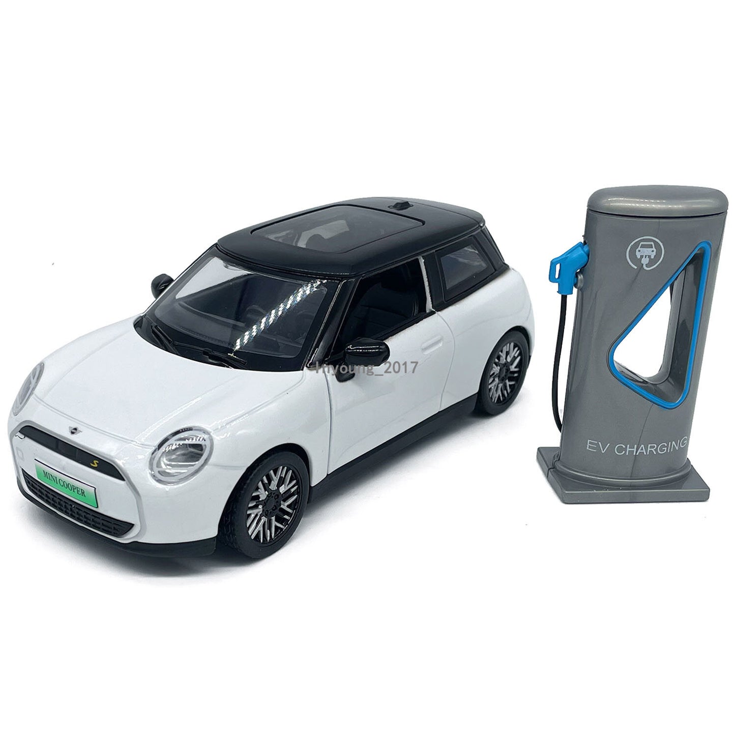 1/28 BMW Mini Cooper Sedan Model Car Diecast Toy Cars Toys for Boys Kids Gifts