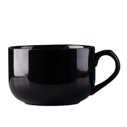 Coffee Mugs Large Capacity 700ml Ceramic Breakfast Oatmeal Milk Tea Cup Handgrip