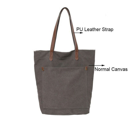 Female Shoulder Bags Canvas Women Tote Bag Outdoor Travel Ladies Handbags
