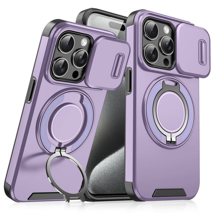 Compatible with iPhone 17 Pro Max/16 Pro, Window Mount Shockproof Phone Case