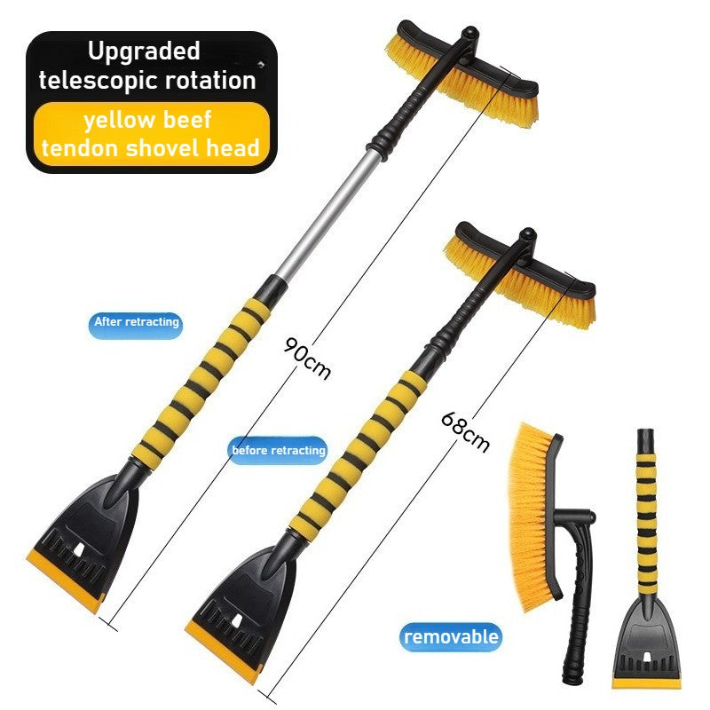 Car snow shovel snow remover detachable car snow sweeper ox tendon snow shovel 2