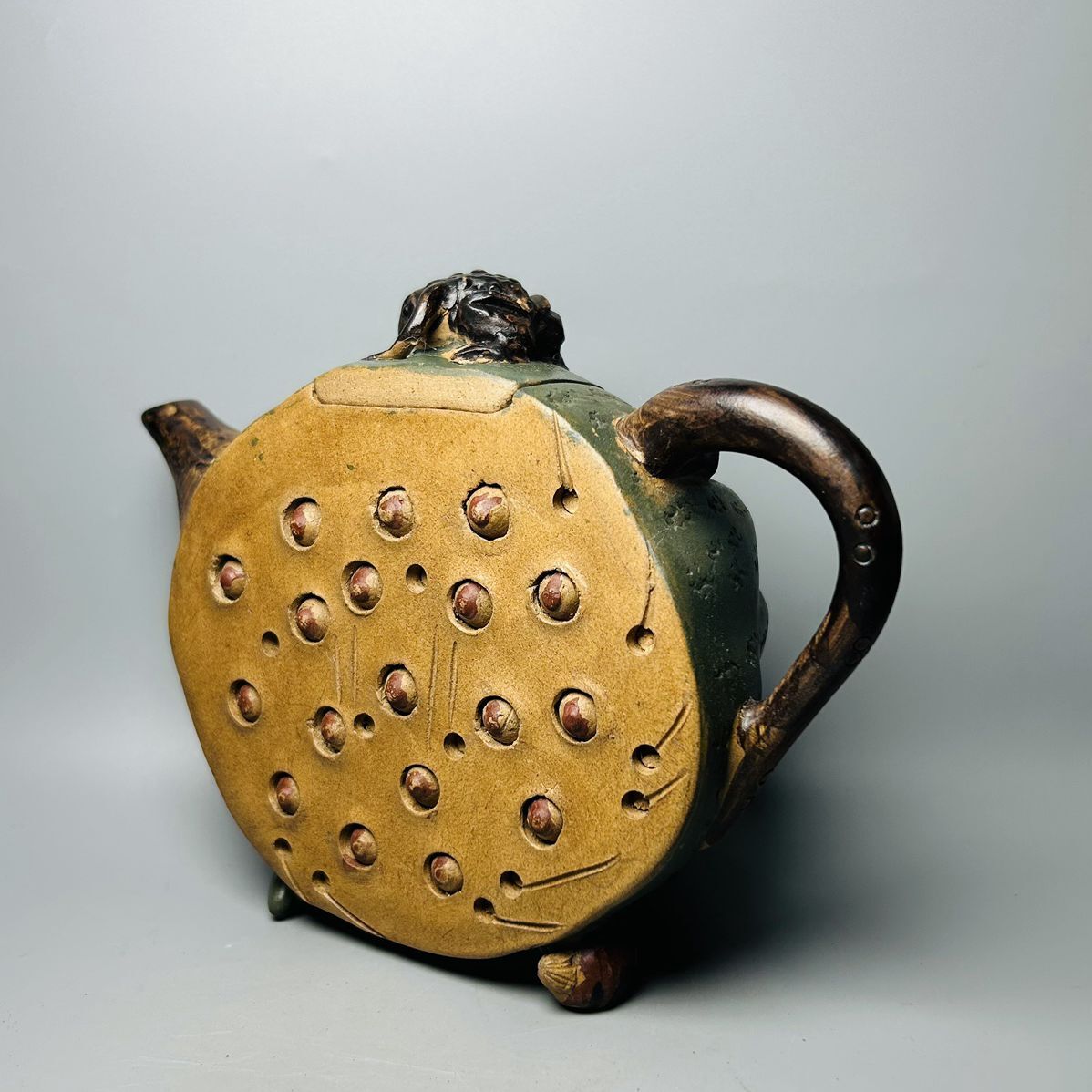 Vintage Chinese Yixing Purple Clay Teapot Zisha Ceremony Fashion Gift Teaware
