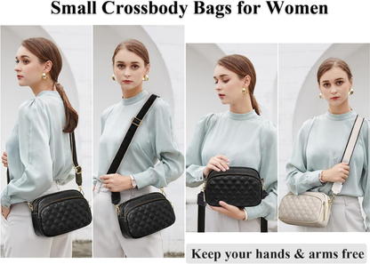 Crossbody Cell Phone Purse - Small Multifunctional Phone Bag Leather Cell Phone