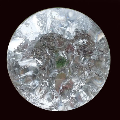 30-50mm Crystal Ice Crack Ball Quartz Marbles Magic Sphere