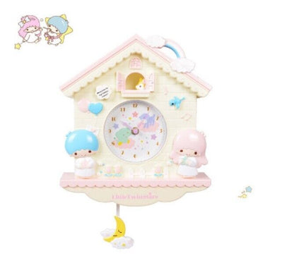 SANRIO POMPOMPURIN Clock Anime Kawaii Cinnamoroll Hello Kitty Vintage Style