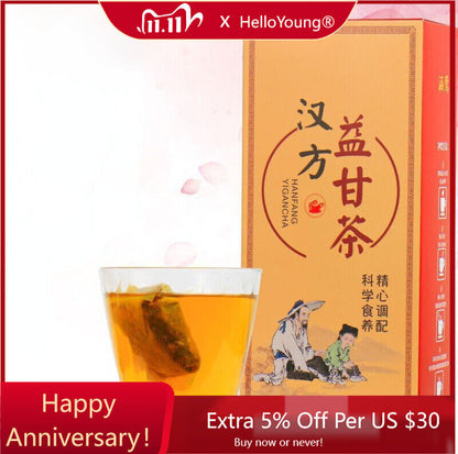 Organic Chinese Medicine Tea Mixed Herbal Tea Bags Hemp Yigan Tea 5g*30-