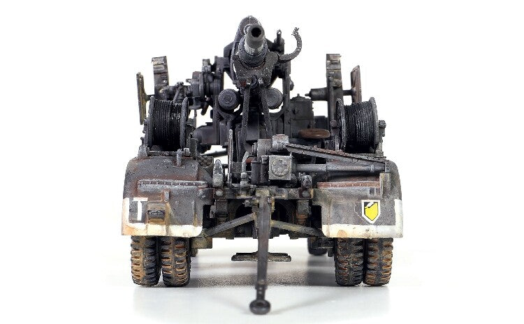 FOV German WWII 88mm anti-aircraft gun with soldier and scene 1/32 DIECAST MODEL