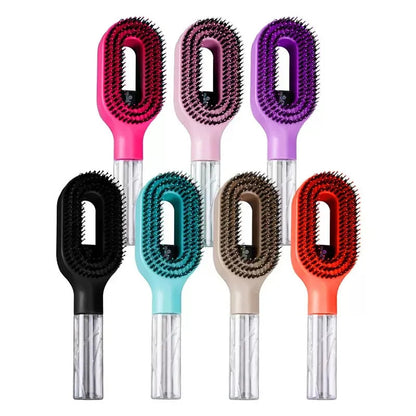 2-in-1 Detangling Spray Comb, Styling Comb, Anti-Frizz Spray Comb