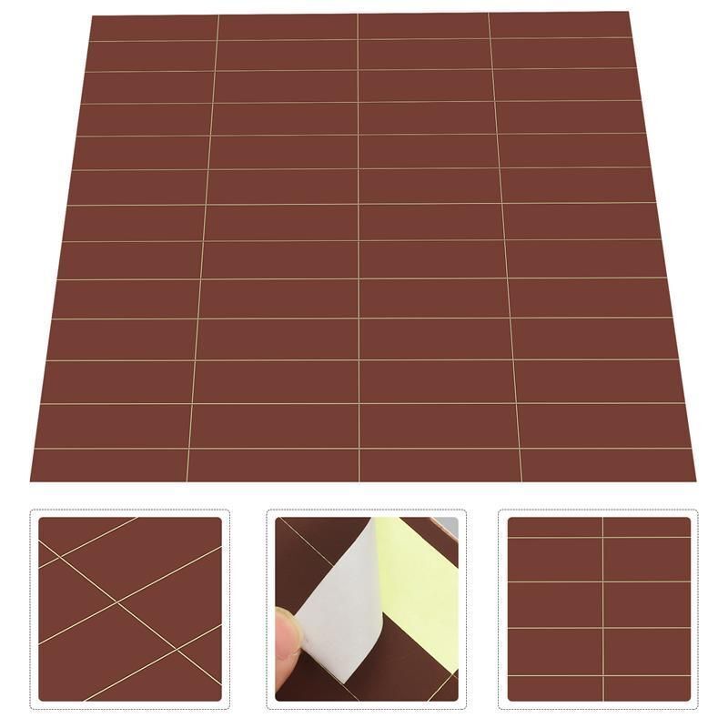 Matchstick Striker 24Pcs Adhesive Matches Flame Paper Strips Crafts DIY Stickers