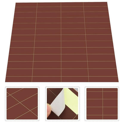 Matchstick Striker 24Pcs Adhesive Matches Flame Paper Strips Crafts DIY Stickers