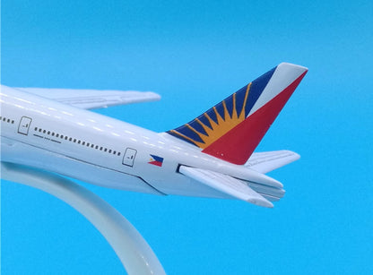 16cm Philippines BOEING 777 Passenger Airplane Diecast Aircraft Plane Model